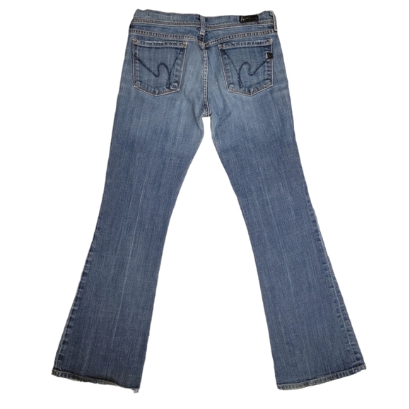Citizens of Humanity Ingrid #002 Stretch Low Waist Flare Size 28 Blue Jeans - Picture 5 of 13